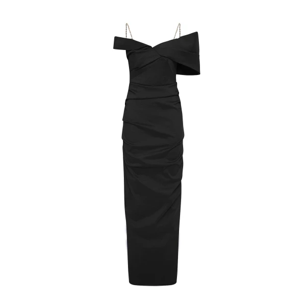 Rachel Gilbert Dahli Gown - Rachel Gilbert Black - Australian Luxury Evening Wear at Luxury Shoes 