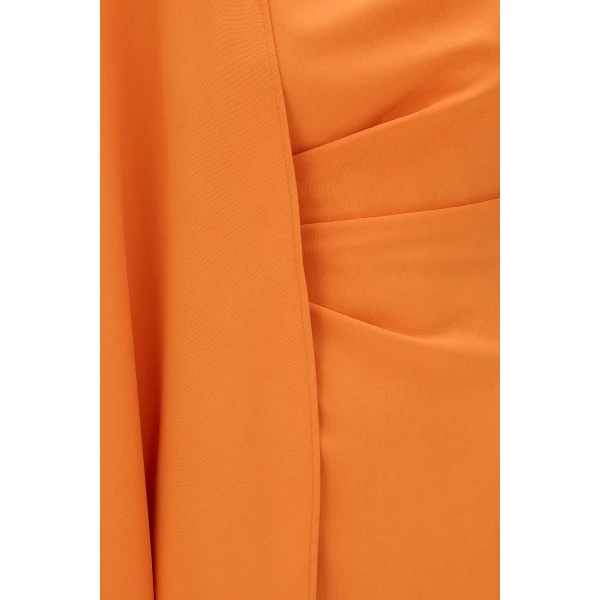Rachel Gilbert Dion Cape Gown - Rachel Gilbert Orange - Australian Luxury Evening Wear at Luxury Shoes 