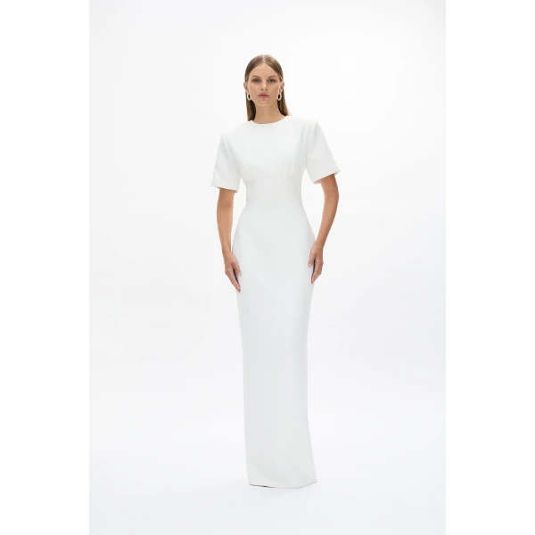 Rachel Gilbert Dover Gown - Rachel Gilbert Ivory - Australian Luxury Evening Wear at Luxury Shoes 