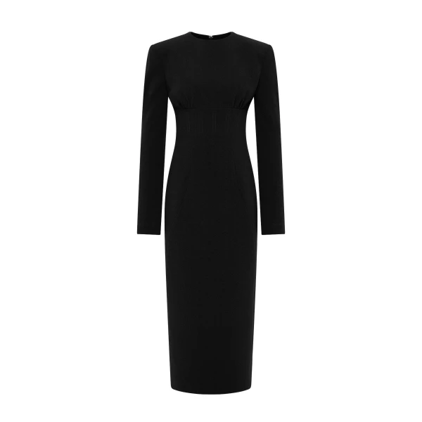 Rachel Gilbert Dover Sleeve Dress - Rachel Gilbert Black - Australian Luxury Evening Wear at Luxury Shoes 