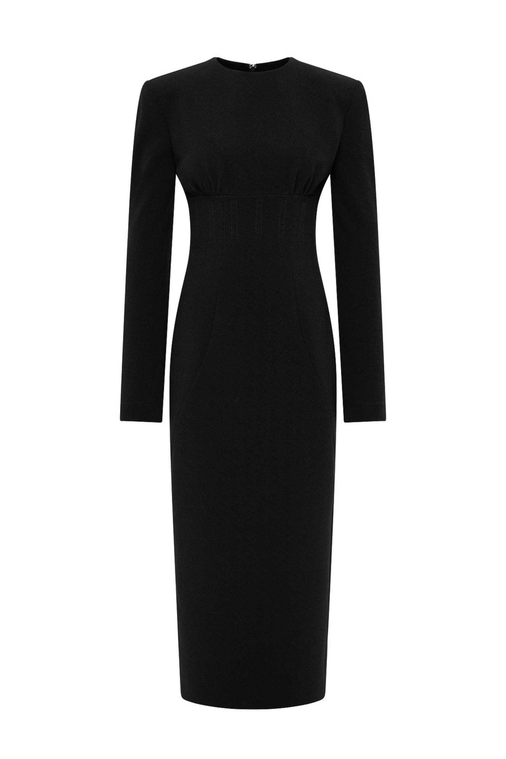 Rachel Gilbert Dover Sleeve Dress - Rachel Gilbert Black - Australian Luxury Evening Wear at Luxury Shoes 