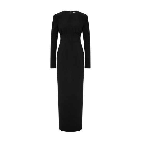 Rachel Gilbert Dover Sleeve Gown - Rachel Gilbert Black - Australian Luxury Evening Wear at Luxury Shoes 