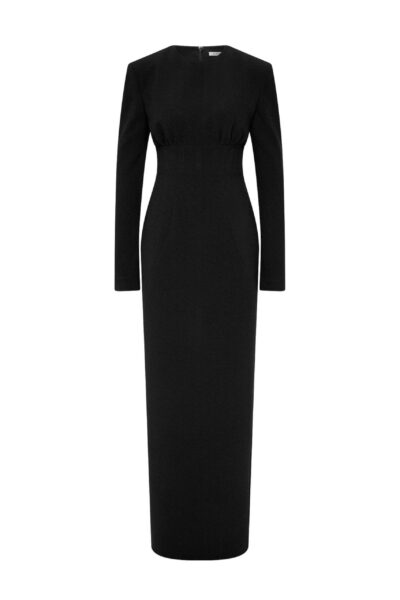 Rachel Gilbert Dover Sleeve Gown - Rachel Gilbert Black - Australian Luxury Evening Wear at Luxury Shoes 