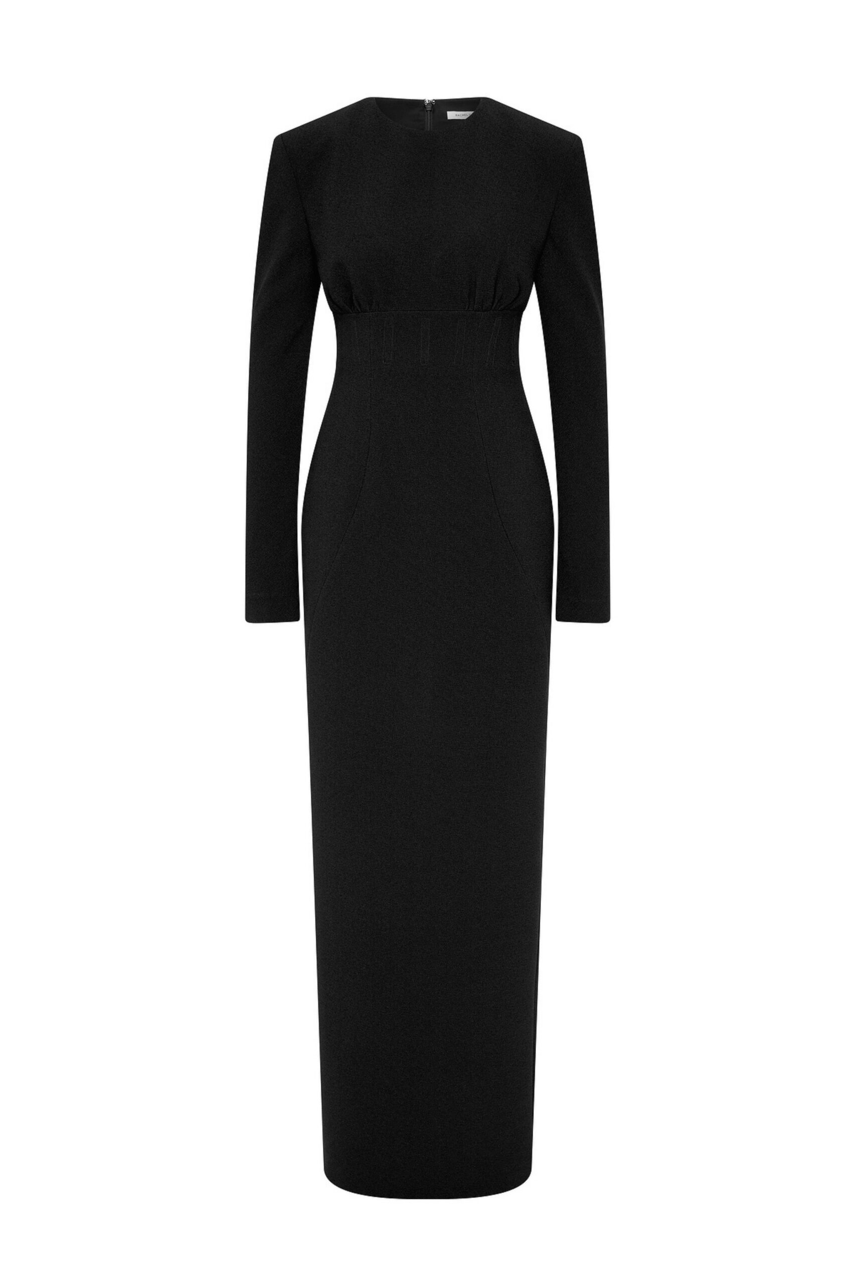 Rachel Gilbert Dover Sleeve Gown - Rachel Gilbert Black - Australian Luxury Evening Wear at Luxury Shoes 