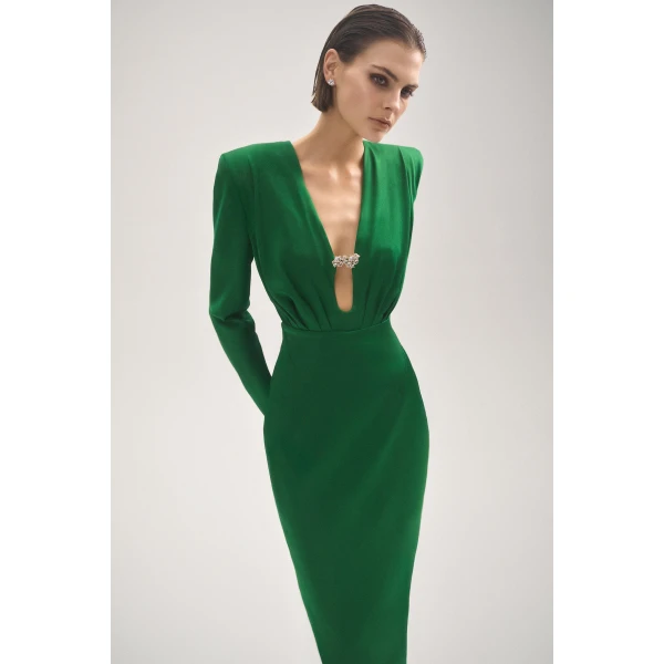 Rachel Gilbert Florida Dress - Rachel Gilbert Green - Australian Luxury Evening Wear at Luxury Shoes 