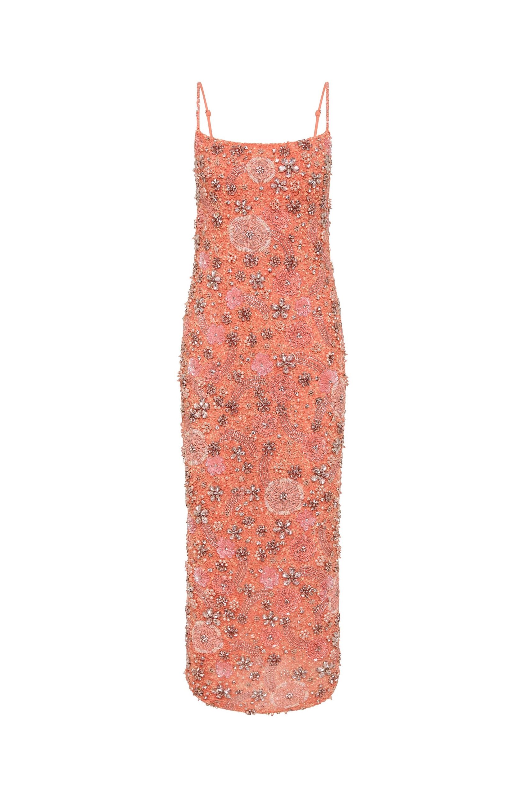Rachel Gilbert Francesca Flower Gown - Rachel Gilbert Orange - Australian Luxury Evening Wear at Luxury Shoes 