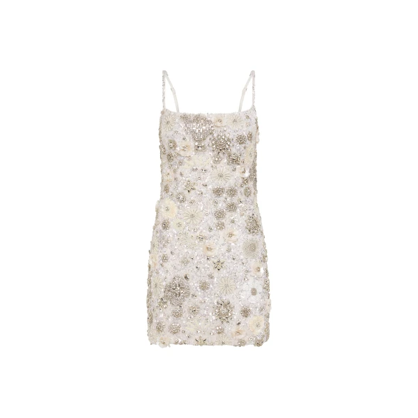 Rachel Gilbert Francesca Mini Dress - Rachel Gilbert Ivory - Australian Luxury Evening Wear at Luxury Shoes 
