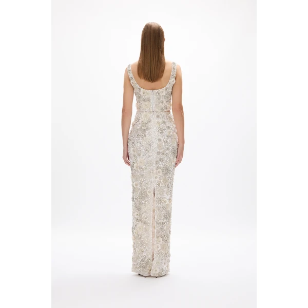 Rachel Gilbert Francesca Skirt - Rachel Gilbert Ivory - Australian Luxury Evening Wear at Luxury Shoes 