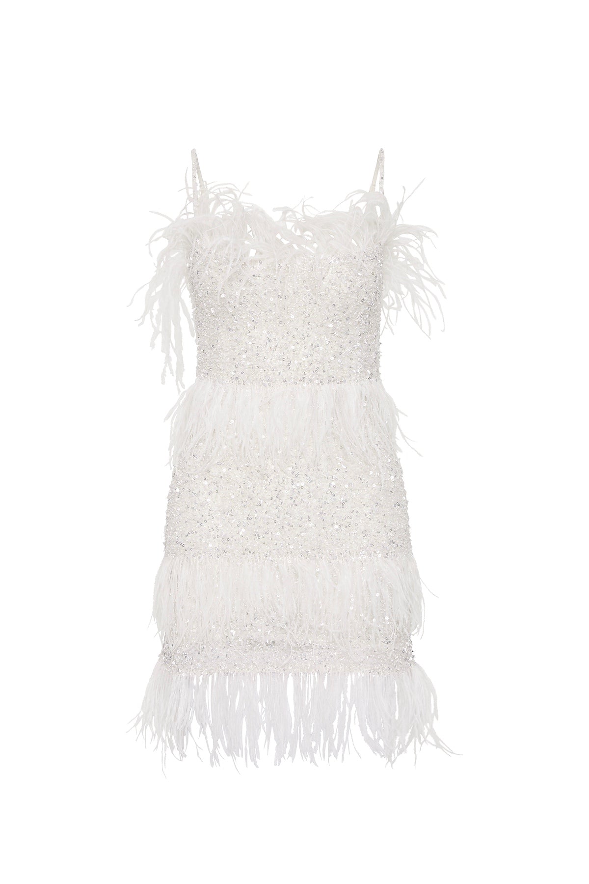 Rachel Gilbert Frenchy Mini Dress - Rachel Gilbert Ivory - Australian Luxury Evening Wear at Luxury Shoes 