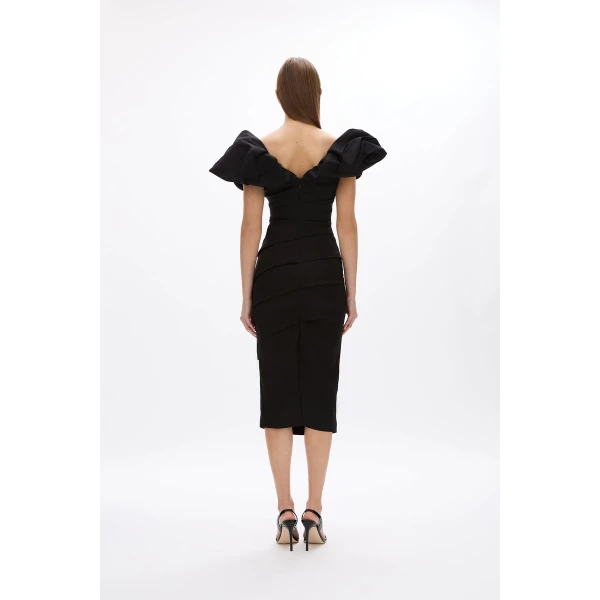 Rachel Gilbert Frey Dress - Rachel Gilbert Black - Australian Luxury Evening Wear at Luxury Shoes 