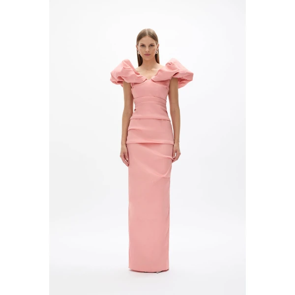 Rachel Gilbert Frey Gown - Rachel Gilbert Pink - Australian Luxury Evening Wear at Luxury Shoes 
