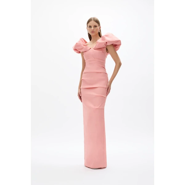 Rachel Gilbert Frey Gown - Rachel Gilbert Pink - Australian Luxury Evening Wear at Luxury Shoes 