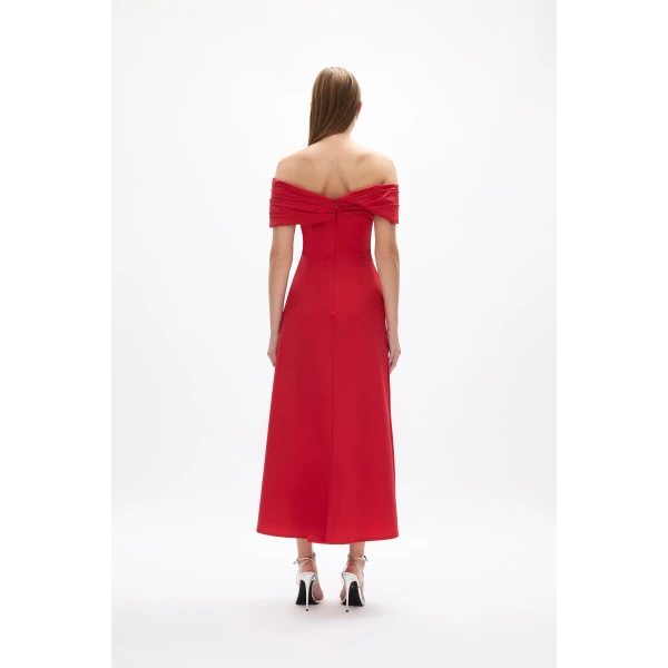 Rachel Gilbert Gale Dress - Rachel Gilbert Red - Australian Luxury Evening Wear at Luxury Shoes 