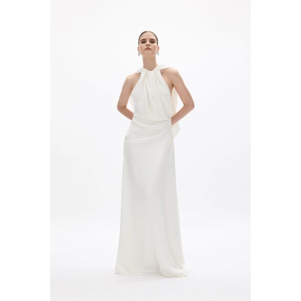 Rachel Gilbert Hallie Gown - Rachel Gilbert White - Australian Luxury Evening Wear at Luxury Shoes 