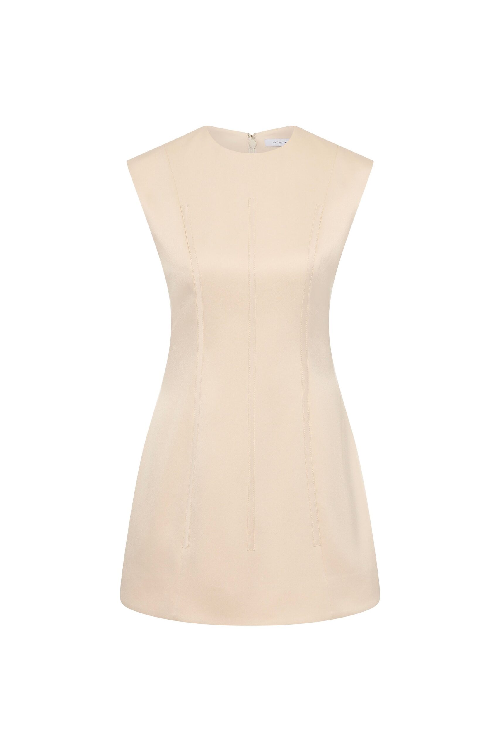 Rachel Gilbert Hallie Mini Dress - Rachel Gilbert Beige - Australian Luxury Evening Wear at Luxury Shoes 