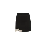 Rachel Gilbert Hallie Mini Skirt - Rachel Gilbert Black - Australian Luxury Evening Wear at Luxury Shoes 