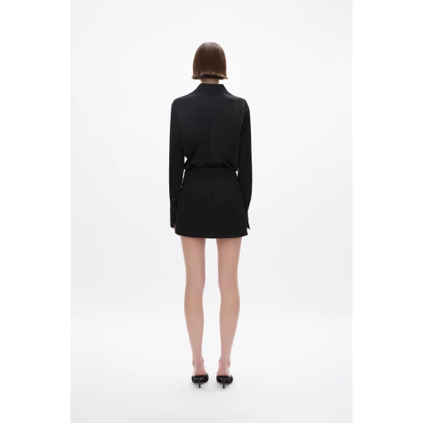 Rachel Gilbert Hallie Mini Skirt - Rachel Gilbert Black - Australian Luxury Evening Wear at Luxury Shoes 
