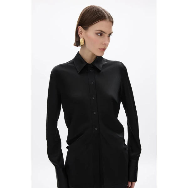 Rachel Gilbert Hallie Shirt - Rachel Gilbert Black - Australian Luxury Evening Wear at Luxury Shoes 
