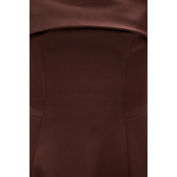 Rachel Gilbert Hallie Strap Gown - Rachel Gilbert Brown - Australian Luxury Evening Wear at Luxury Shoes 