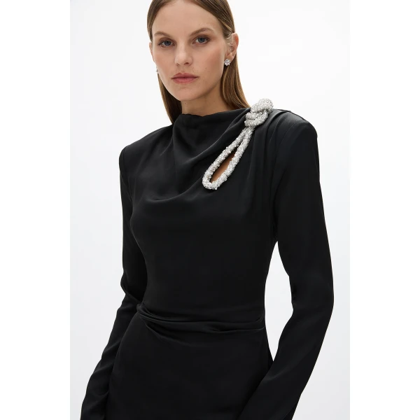 Rachel Gilbert Henrietta Dress - Rachel Gilbert Black - Australian Luxury Evening Wear at Luxury Shoes 