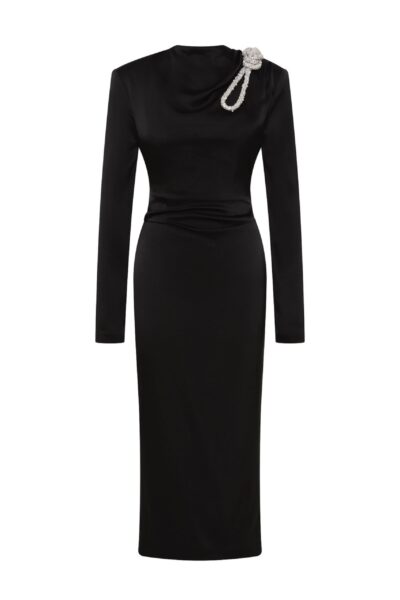 Rachel Gilbert Henrietta Dress - Rachel Gilbert Black - Australian Luxury Evening Wear at Luxury Shoes 