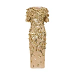 Rachel Gilbert Hugo Dress - Rachel Gilbert Gold - Australian Luxury Evening Wear at Luxury Shoes 