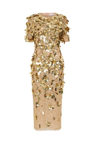 Rachel Gilbert Hugo Dress - Rachel Gilbert Gold - Australian Luxury Evening Wear at Luxury Shoes 
