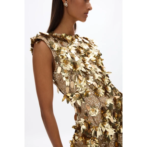 Rachel Gilbert Hugo Gown - Rachel Gilbert Gold - Australian Luxury Evening Wear at Luxury Shoes 