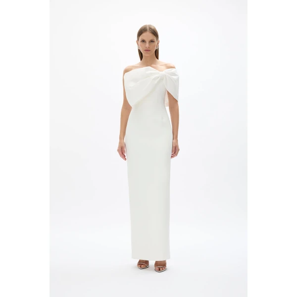 Rachel Gilbert Kace Gown - Rachel Gilbert Ivory - Australian Luxury Evening Wear at Luxury Shoes 