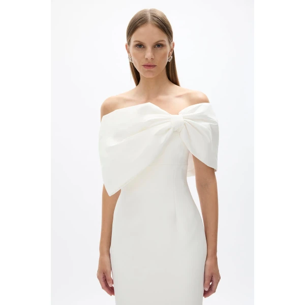 Rachel Gilbert Kace Gown - Rachel Gilbert Ivory - Australian Luxury Evening Wear at Luxury Shoes 
