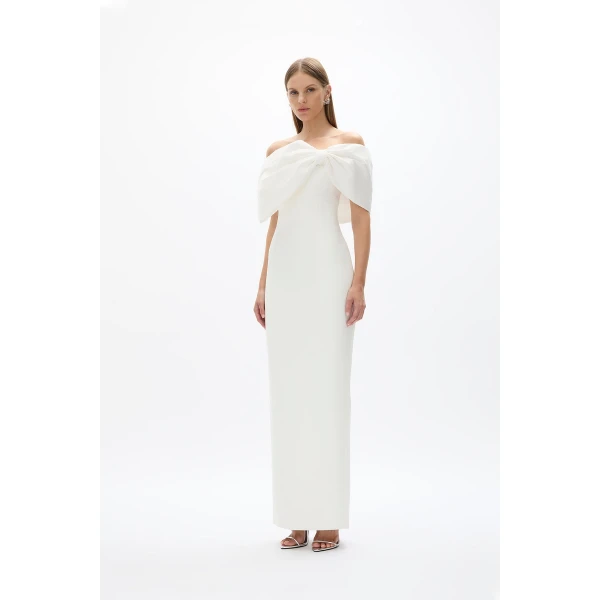 Rachel Gilbert Kace Gown - Rachel Gilbert Ivory - Australian Luxury Evening Wear at Luxury Shoes 