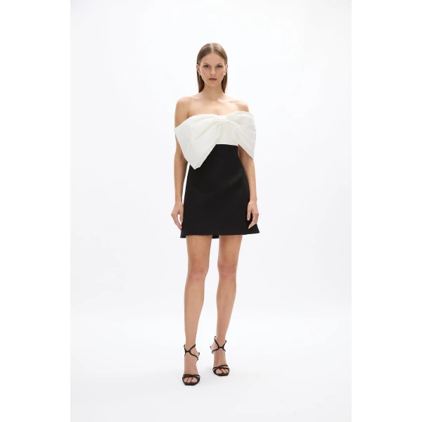 Rachel Gilbert Kace Mini Dress - Rachel Gilbert Black - Australian Luxury Evening Wear at Luxury Shoes 