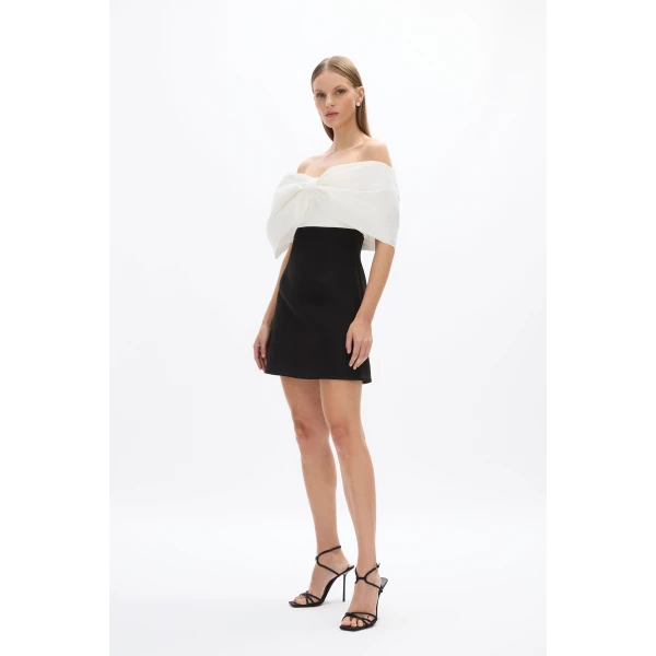 Rachel Gilbert Kace Mini Dress - Rachel Gilbert Black - Australian Luxury Evening Wear at Luxury Shoes 