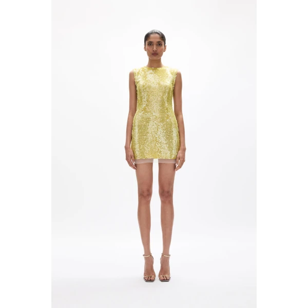 Rachel Gilbert Kaia Mini Dress - Rachel Gilbert Green - Australian Luxury Evening Wear at Luxury Shoes 