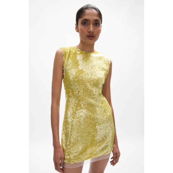 Rachel Gilbert Kaia Mini Dress - Rachel Gilbert Green - Australian Luxury Evening Wear at Luxury Shoes 