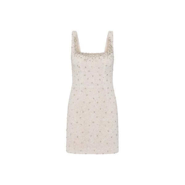 Rachel Gilbert Kaity Mini Dress - Rachel Gilbert Ivory - Australian Luxury Evening Wear at Luxury Shoes 