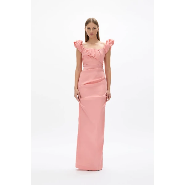 Rachel Gilbert Kalina Gown - Rachel Gilbert Pink - Australian Luxury Evening Wear at Luxury Shoes 