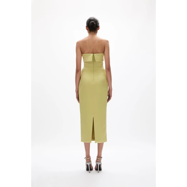Rachel Gilbert Laira Corset Dress - Rachel Gilbert Green - Australian Luxury Evening Wear at Luxury Shoes 