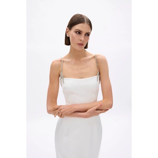 Rachel Gilbert Leora Gown - Rachel Gilbert Ivory - Australian Luxury Evening Wear at Luxury Shoes 