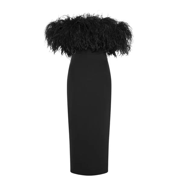 Rachel Gilbert Link Dress - Rachel Gilbert Black - Australian Luxury Evening Wear at Luxury Shoes 
