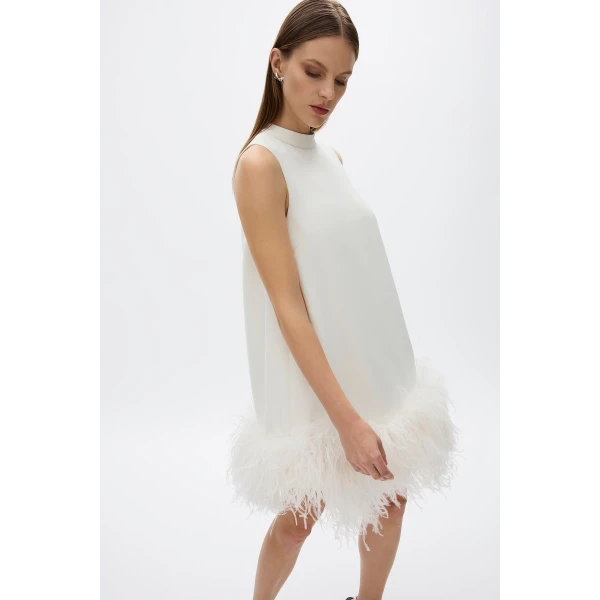 Rachel Gilbert Link Mini Dress - Rachel Gilbert Ivory - Australian Luxury Evening Wear at Luxury Shoes 