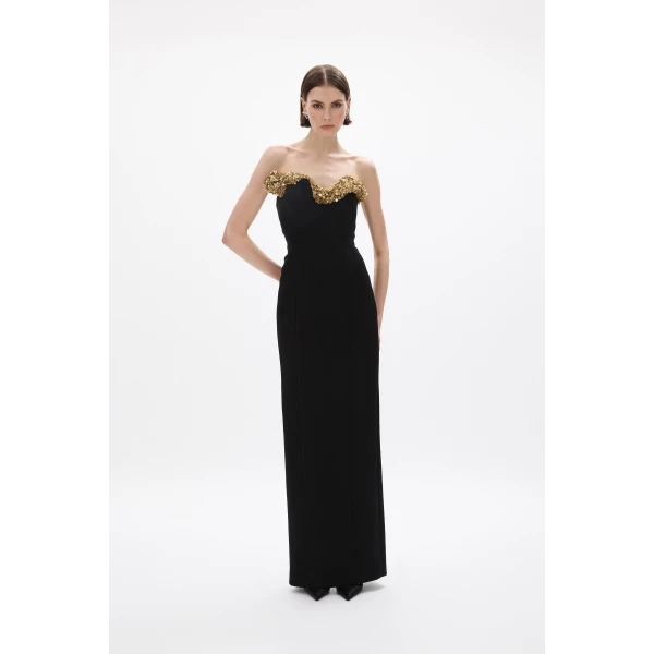Rachel Gilbert Lucca Gown - Rachel Gilbert Black - Australian Luxury Evening Wear at Luxury Shoes 