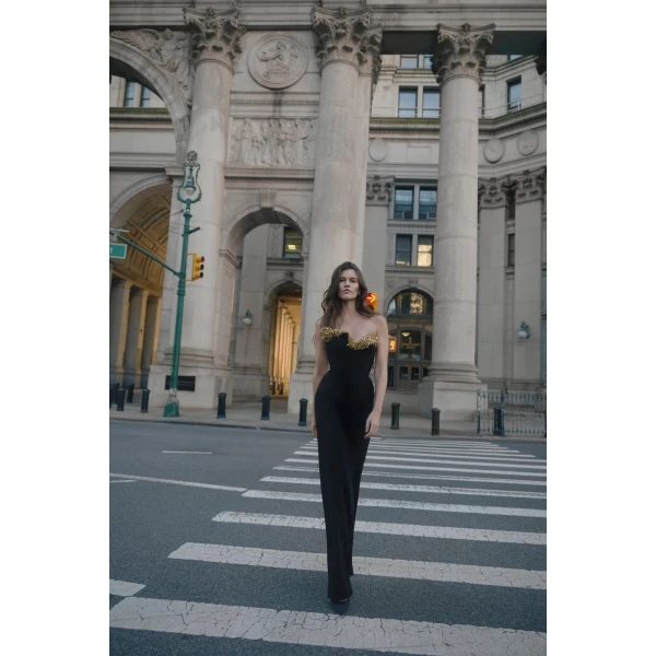 Rachel Gilbert Lucca Gown - Rachel Gilbert Black - Australian Luxury Evening Wear at Luxury Shoes 