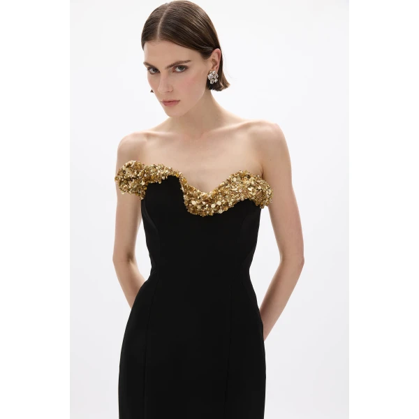 Rachel Gilbert Lucca Gown - Rachel Gilbert Black - Australian Luxury Evening Wear at Luxury Shoes 
