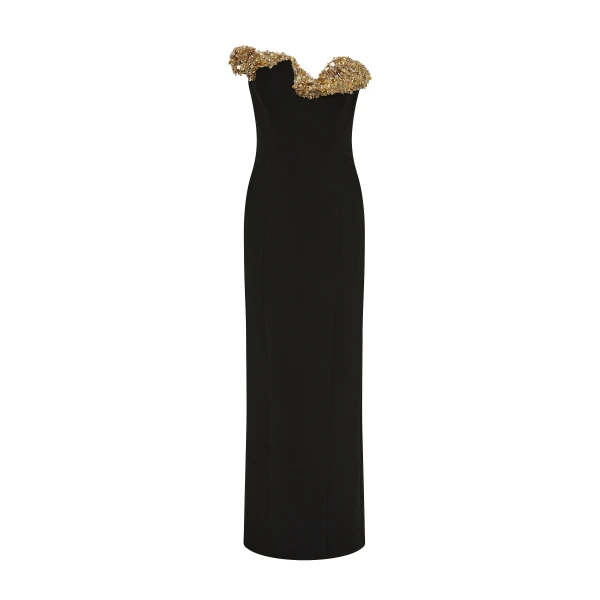 Rachel Gilbert Lucca Gown - Rachel Gilbert Black - Australian Luxury Evening Wear at Luxury Shoes 