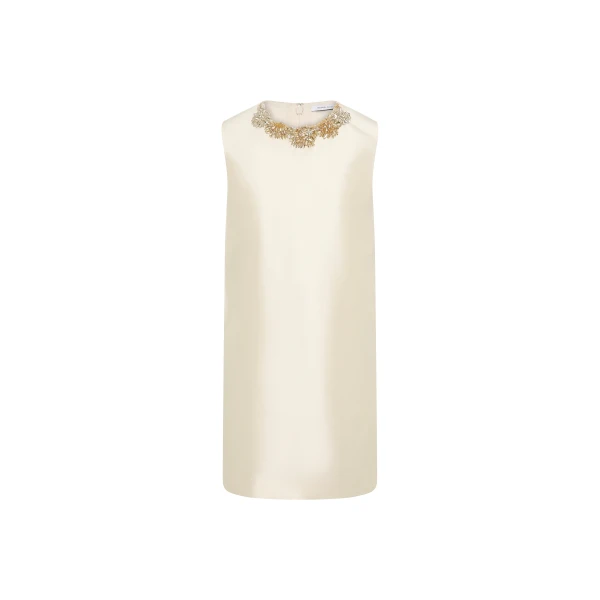 Rachel Gilbert Ludovica Shift Mini Dress - Rachel Gilbert Ivory - Australian Luxury Evening Wear at Luxury Shoes 