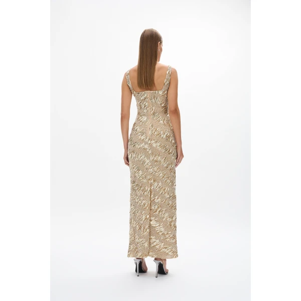 Rachel Gilbert Marcel Gown - Rachel Gilbert Gold - Australian Luxury Evening Wear at Luxury Shoes 