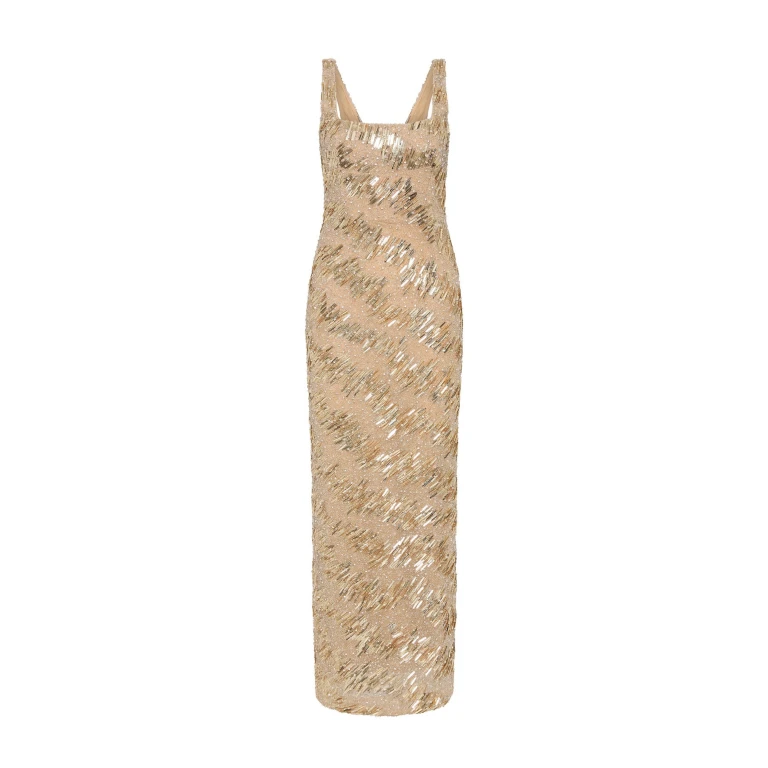 Rachel Gilbert Marcel Gown - Rachel Gilbert Gold - Australian Luxury Evening Wear at Luxury Shoes 