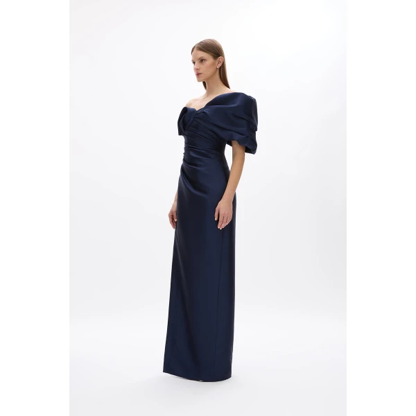 Rachel Gilbert Marlo Gown - Rachel Gilbert Blue - Australian Luxury Evening Wear at Luxury Shoes 