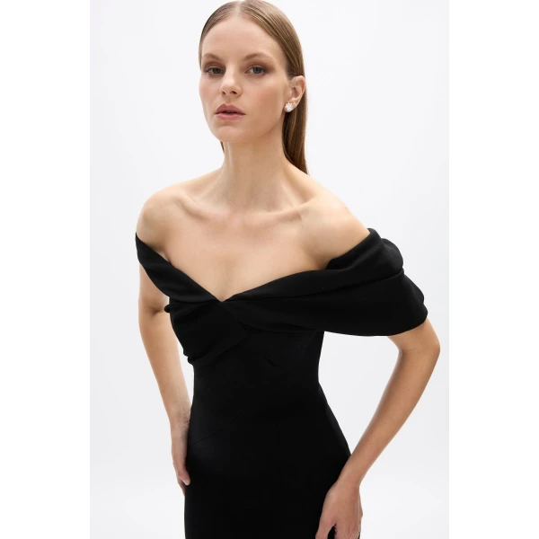 Rachel Gilbert Mattie Dress - Rachel Gilbert Black - Australian Luxury Evening Wear at Luxury Shoes 